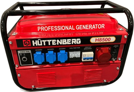 Huttenberg H8500 Generator Krachtige Energie, Altijd en Overal