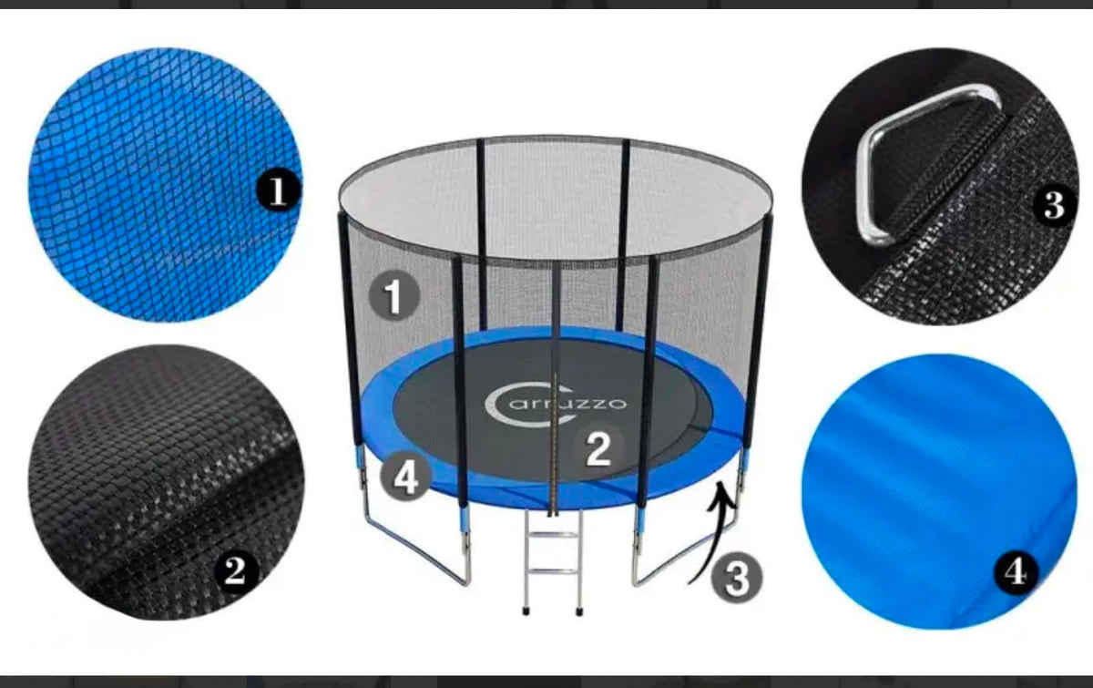 Trampoline Carruzzo 3.05M tot 150kg