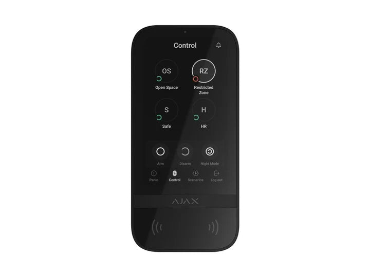 KeyPad TouchScreen Zwart