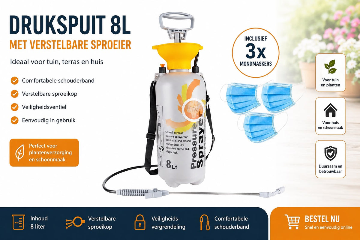 Drukspuit 8L- Gotel