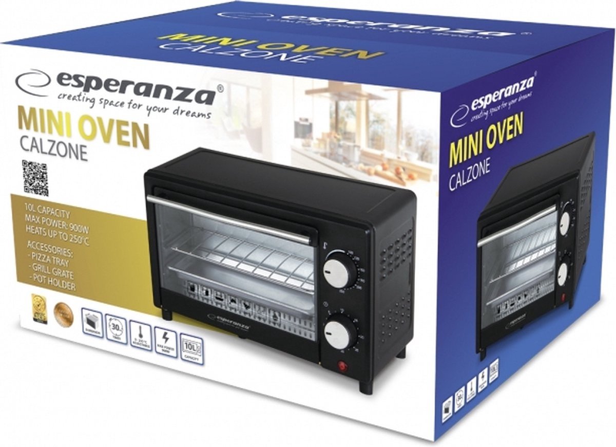 ESPERANZA MINI OVEN CALZONE 10L