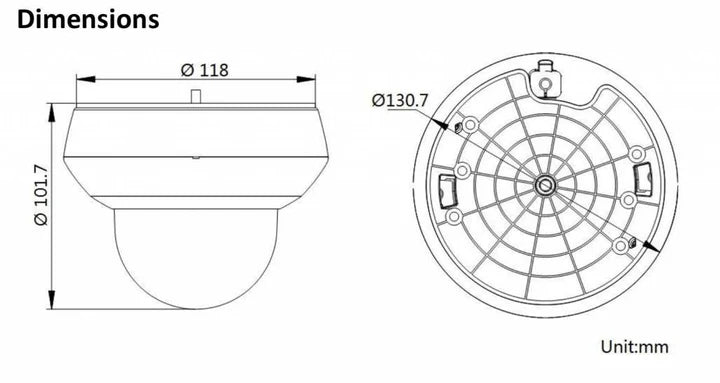DS-2DE2A404IW-DE3, 4MP SD-slot PoE IR-Leds Mini-PTZ Microfoon
