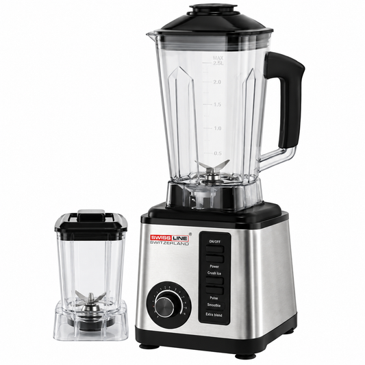 Blender 2in1 2,5L-5800W-Blender&Kruidenmolen SWISS LINE -RSV Messen