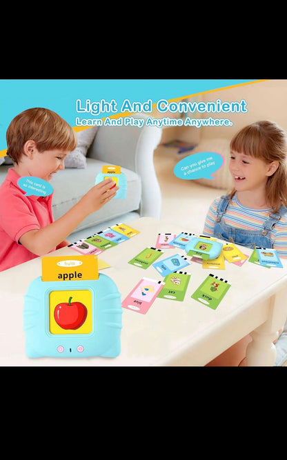 Interactieve Engelse Woordenkaartlezer - Educatief Spraakspeelgoed met Flashcards
