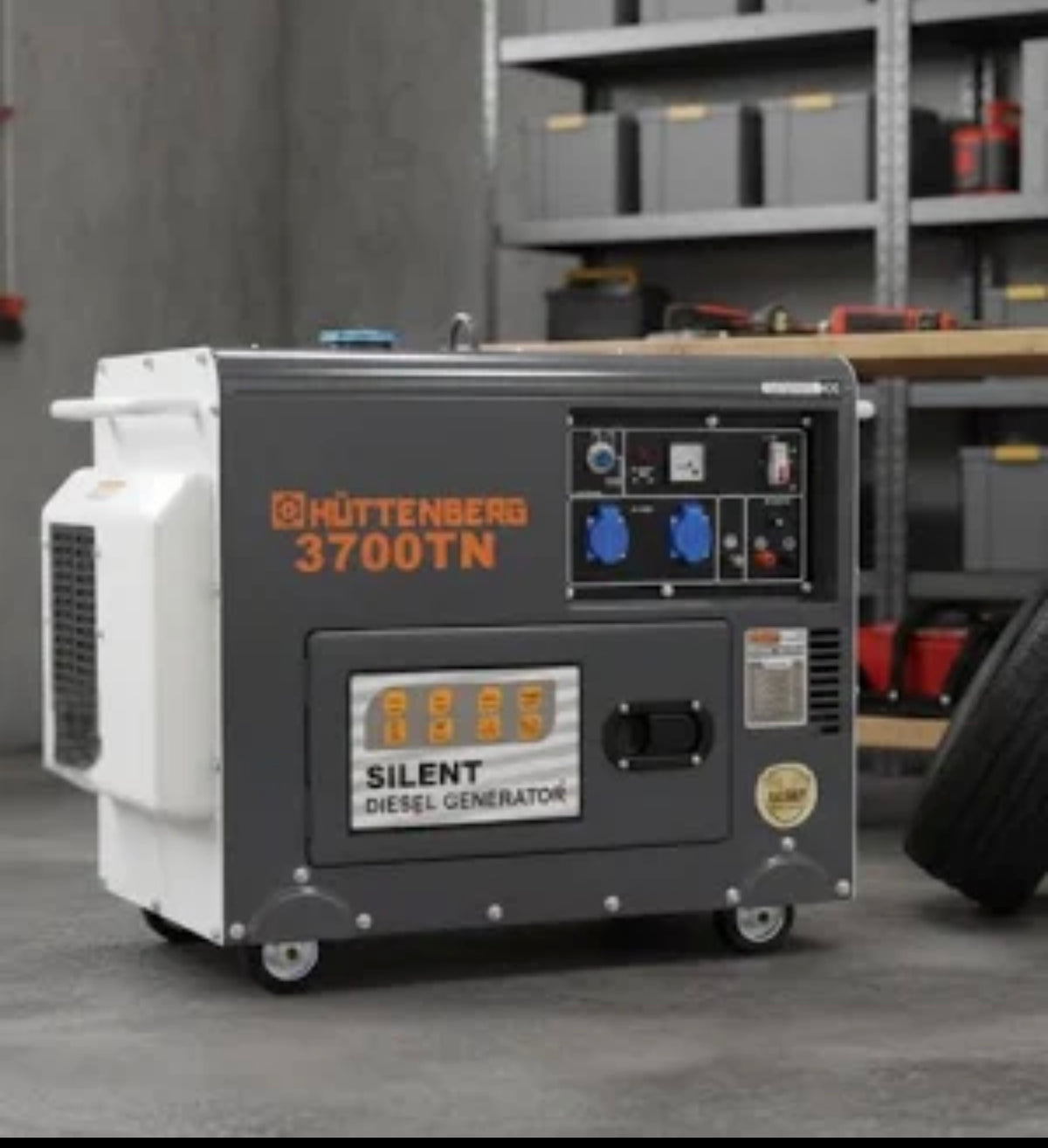 HÜTTENBERG 3700TN Silent Diesel Generator