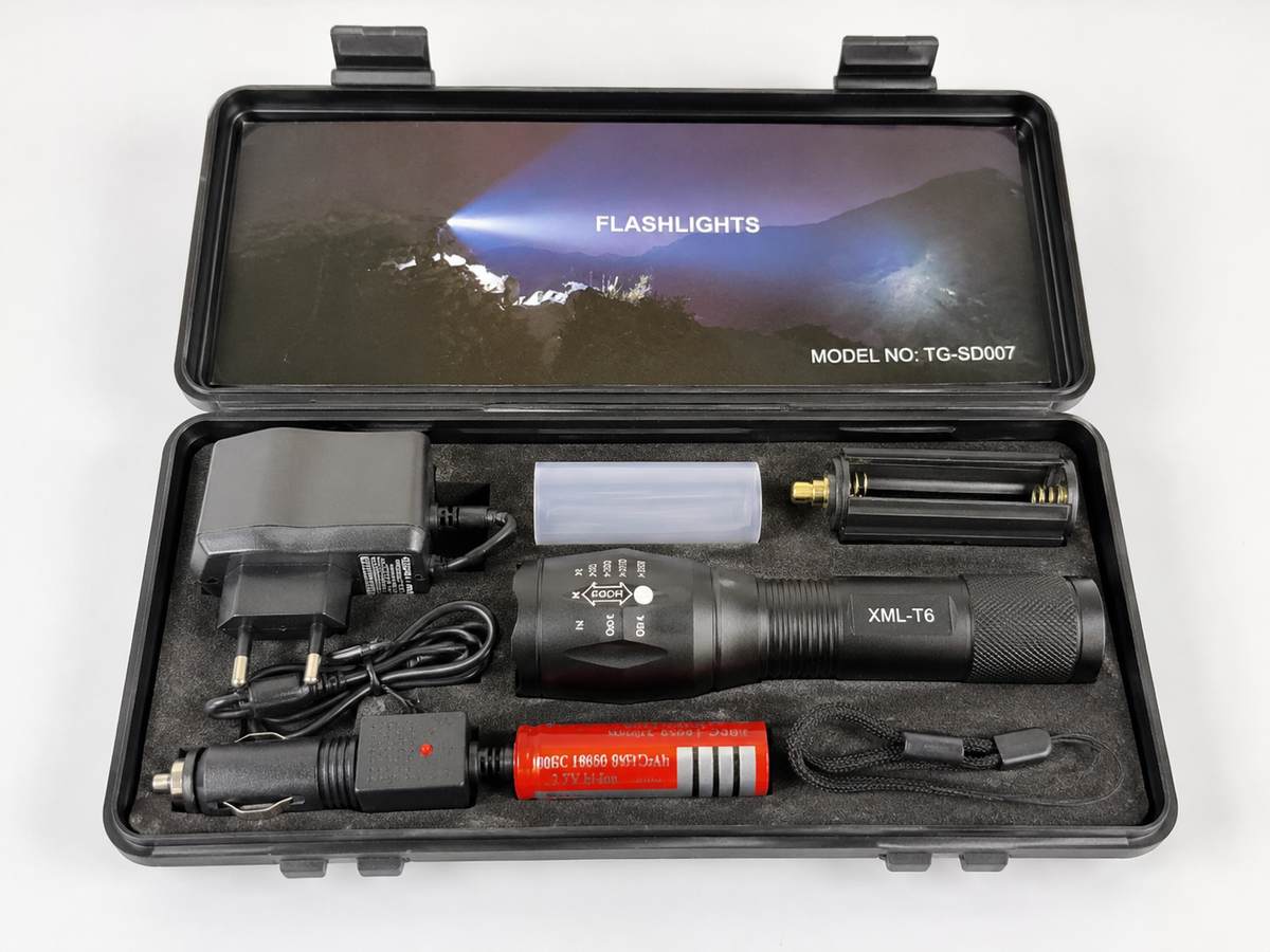 Led-zaklampenset, TG-SD007