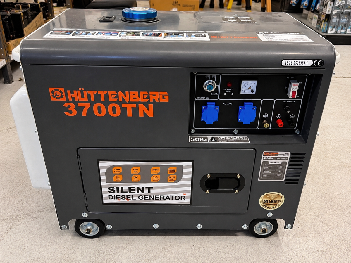 HÜTTENBERG 3700TN Silent Diesel Generator
