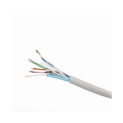 Netwerkkabel CAT5e UTP, 100 mtr op rol, 100% koper, Solid aders
