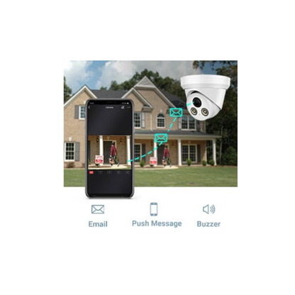 HIK2387W, 8MP/4K, Full Color, Nightlight™, Microfoon, PoE