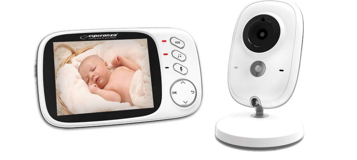 LCD-babyfoon 3,2 Wit-Esperanza