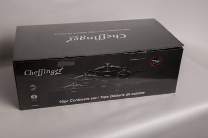 10 Delige Pannenset Zwart