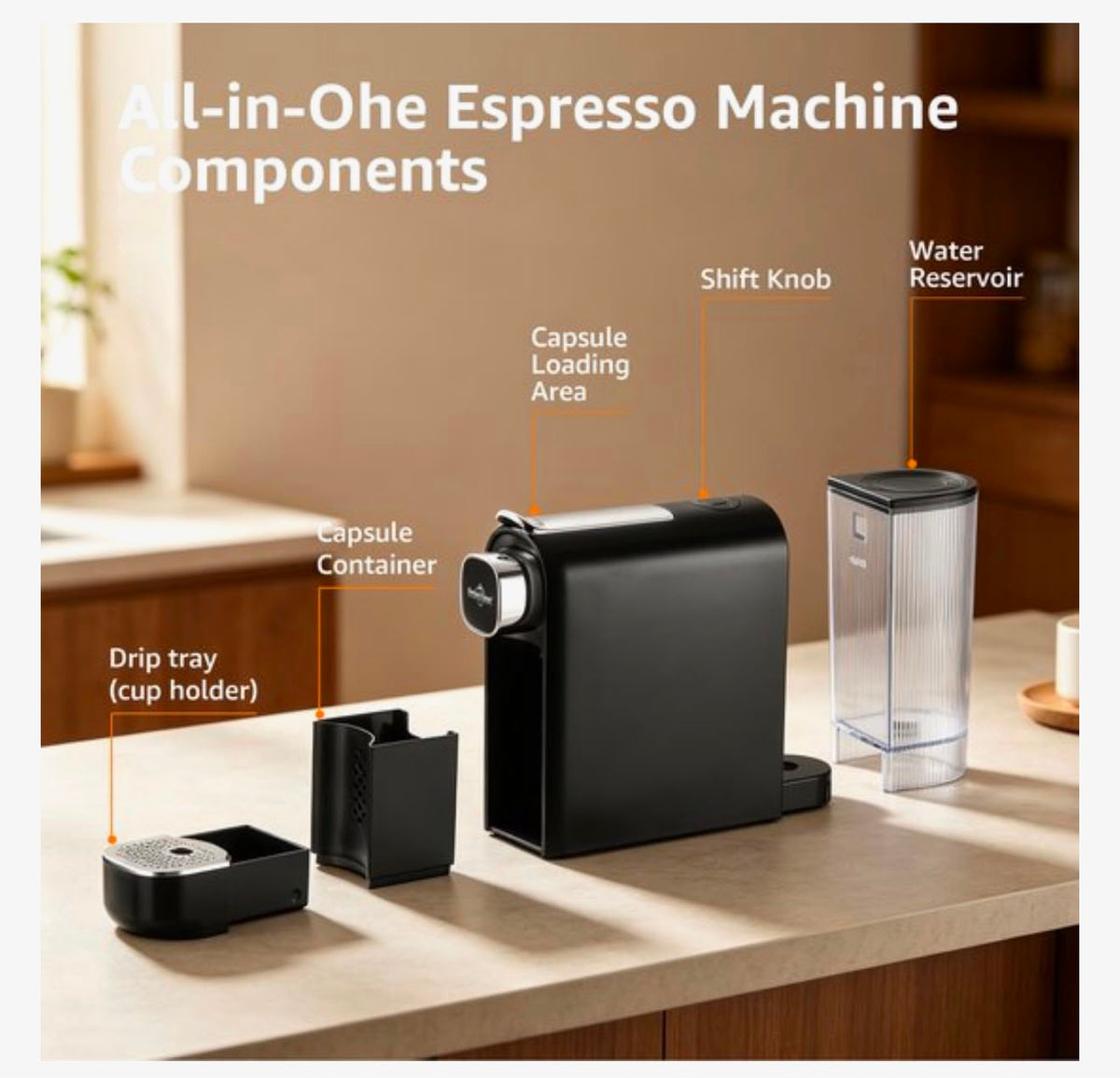 Koffie apparat , capsule Nespresso,L'OR,Kimbo,Jacobs etc..