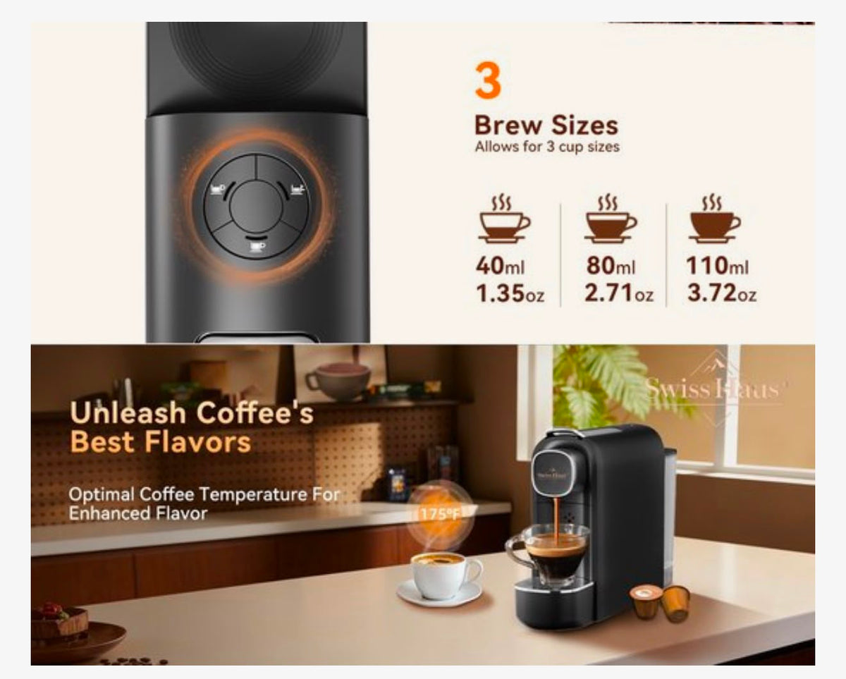 Koffie apparat , capsule Nespresso,L'OR,Kimbo,Jacobs etc..