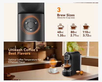Koffie apparat , capsule Nespresso,L'OR,Kimbo,Jacobs etc..