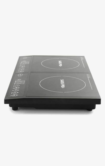 Dubbele Inductiekookplaat -2x2000w-Digitaal Display